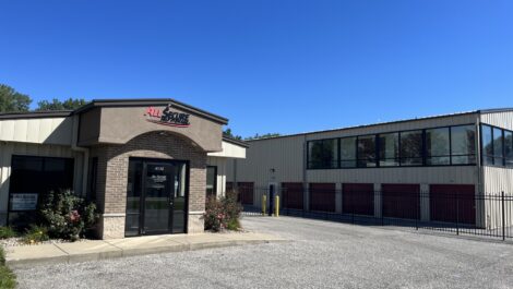 Front of Storage Facility